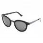 LGR FELI-BLACK01 Gafas de sol unisex - montura negra, cristales gris oscuro, 47/24/145 mm