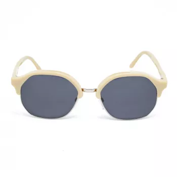 LGR ZANZIBARIVO40 Gafas de sol rectangulares unisex 50/12/135 mm fabricadas a mano en Italia UV400