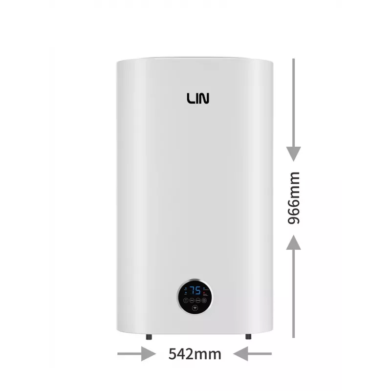 LIN LIFVD1SMWH 80L termo eléctrico universal, blanco, Wi-Fi