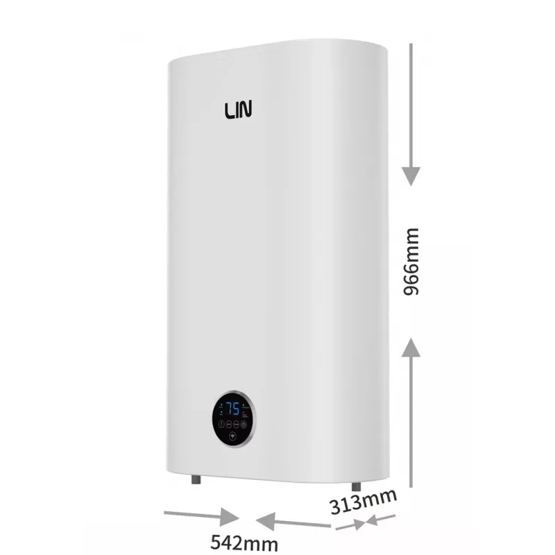 LIN LIFVD1SMWH 80L termo eléctrico universal, blanco, Wi-Fi
