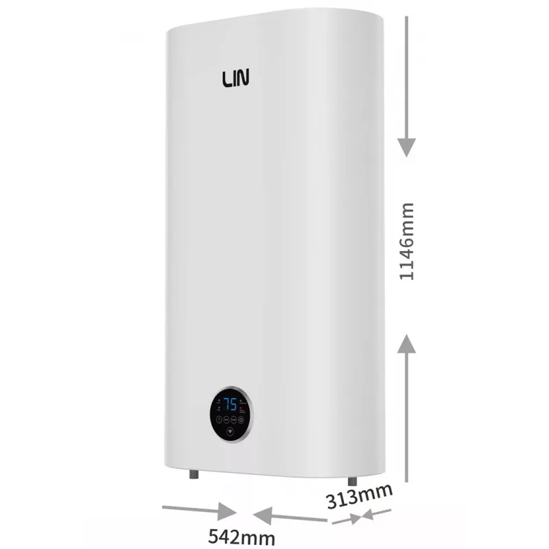 LIN LIFVD1SMWH 100L termo eléctrico universal, blanco, Wi-Fi