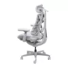 LiberNovo Omni silla de oficina ergonómica Dynamic, gris, malla, altura de asiento 45 cm, reposabrazos ajustables 3D, capacidad 120 kg