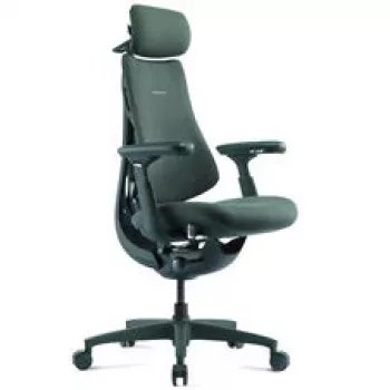 LiberNovo Omni silla de oficina ergonómica con soporte lumbar activo y masaje - verde