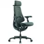 LiberNovo Omni silla de oficina ergonómica con soporte lumbar activo y masaje - verde