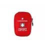 Lifesystems Pocket First Aid Kit – Botiquín de primeros auxilios de viaje compacto de 16 piezas con bolsa de nailon ripstop, rojo
