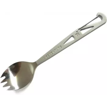 Lifeventure Titanium Spork 17g - Híbrido cuchara-tenedor ultraligero (9518)