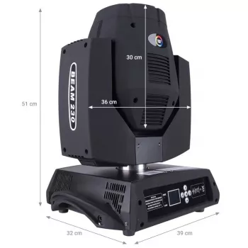 LIGHT4ME 7R BEAM 230W cabezal móvil iluminación