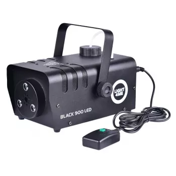 LIGHT4ME Black 900 LED generador de niebla y humo