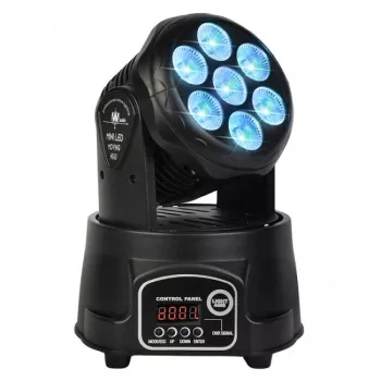LIGHT4ME COMPACT PMH Cabezal móvil de lavado LED 7x8W