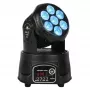 LIGHT4ME COMPACT PMH Cabezal móvil de lavado LED 7x8W