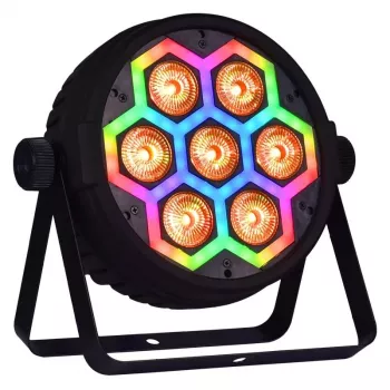 LIGHT4ME FRAME PAR 7x12 LED RGBW Foco de efecto