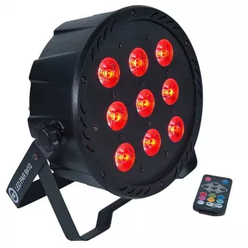 LIGHT4ME LED PAR 9x10W MKII RGBW mando a distancia IR