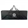 LIGHT4ME MT BAR COVER Funda de transporte resistente para barras de luz hasta 1000 mm, acolchada de nailon 600D, doble cremallera, negra
