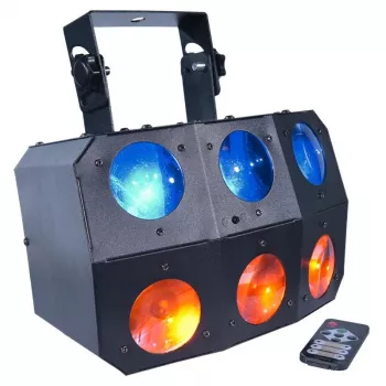 LIGHT4ME SIX EYE BEAM potente efecto LED beam con mando a distancia