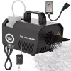 LIGHT4ME SM 400W BK Máquina de nieve - depósito de 1L, mando a distancia por cable, negra