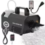 LIGHT4ME SM 400W BK Máquina de nieve - depósito de 1L, mando a distancia por cable, negra