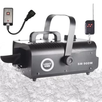 Máquina de nieve LIGHT4ME SM 900W negra
