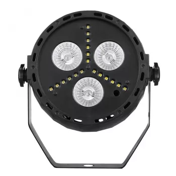LIGHT4ME TRI PAR STROBE 36W Foco PAR LED RGB con efecto estroboscópico