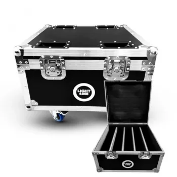LIGHT4ME VENOM STROBE V2 CASE 4IN1 flightcase para 4 unidades