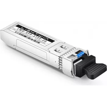 Lightwin 1.25G SFP BiDi 1310nm-TX/1550nm-RX 20km DDM LC Simplex SMF transceptor (LWO-SFP-3155-20)