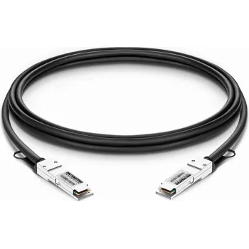 Lightwin Cable de cobre de conexión directa 100G QSFP28 a QSFP28, 1m, compatible con HPE Aruba (LWO-DAC-QSFP28-1M-HPE)