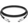 Lightwin Cable de cobre de conexión directa 100G QSFP28 a QSFP28, 1m, compatible con HPE Aruba (LWO-DAC-QSFP28-1M-HPE)