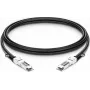 Lightwin Cable de cobre de conexión directa 100G QSFP28 a QSFP28, 3 m, compatible con HPE Aruba LWO-DAC-QSFP28-3M-HPE