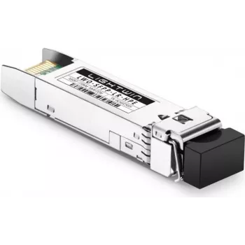 Lightwin Transceptor SFP+ 10G LR, 1310nm, 10km, DDM, LC dúplex, monomodo, compatible con HP Aruba (LWO-SFPP-LR-HPE)