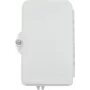 Lightwin HAK 8XSC/APC IP55 Caja de conexión de pared FTTx para hasta 8 fibras, adaptador SC/APC simplex o LC dúplex, 8x SC/APC preinstalados, IP55 resistente a la intemperie, montaje en pared caja de terminación de fibra