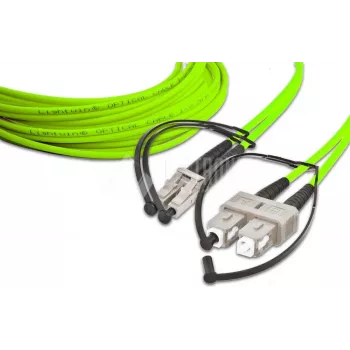 Lightwin LDP-50 cable de fibra óptica LC-SC 2.0 OM5 dúplex multimodo, LC a SC, OM5, 2 m