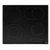 LIN LC-B47200 Placa vitrocerámica con 4 zonas de cocción y control táctil