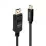 LINDY 1m Cable adaptador USB Type-C a DisplayPort 4K60 con HDR (43500)