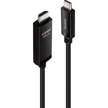 Lindy cable adaptador de 1m USB Type C a HDMI 8K60 (43433)