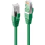 LINDY Cable de parcheo Gigabit Ethernet CAT 6 S/FTP LSZH de 2 m, RJ-45 a RJ-45, verde 45952