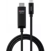 LINDY Cable adaptador USB Type-C a HDMI 8K60 de 2m