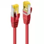 LINDY Cable de red RJ45 Cat.7 SFTP PiMF libre de halógenos de 30m, Rojo 47301