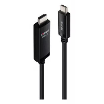 Lindy Cable adaptador USB Type-C a HDMI 8K60 de 5m (43436)