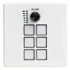 LINDY Control Keypad, 6 teclas programables y dial, retroiluminación RGB, USB-C, aluminio, negro 32306