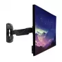 Soporte de pared fijo LINDY para un monitor (negro, para monitores hasta 66 cm (26 pulgadas), VESA 75x75/100x100)
