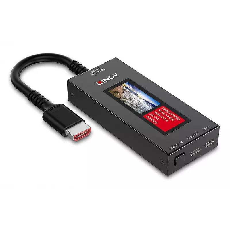 Lindy 32695 analizador de señal HDMI 8K60