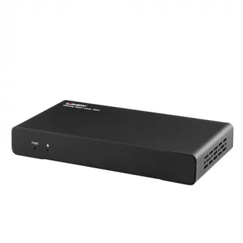 LINDY Meeting Room Dock, estación de acoplamiento USB-C de 60W, HDMI 4K, 2x USB 3.2 Gen 1, Gigabit Ethernet, aluminio 43424