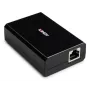 LINDY Convertidor divisor PoE a USB Type-C, 15W Power Delivery, Gigabit Ethernet, datos USB 2.0, Negro 73474