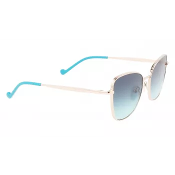 Gafas de sol LIU JO niños LJ3101S521771 rosa/violeta montura de acetato lentes grises degradadas UV400