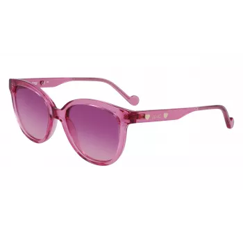 LIU JO Gafas de sol para niños LJ3609S511865 rosa gris degradado 51 mm