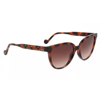 LIU JO Gafas de sol niños LJ3607S511721 Rosa transparente gris degradado 51mm