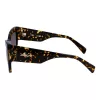 Gafas de sol de mujer LIU JO LJ785S havana acetato montura angular cristales marrones tintados 61 mm