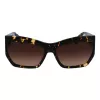 Gafas de sol de mujer LIU JO LJ785S havana acetato montura angular cristales marrones tintados 61 mm