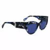 Gafas de sol mariposa cat eye de mujer LIU JO LJ787S-19 negras gris degradado 55/17/140 mm