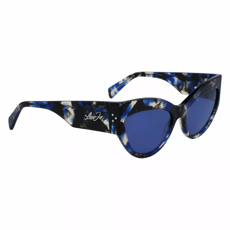 Gafas de sol mariposa cat eye de mujer LIU JO LJ787S-19 negras gris degradado 55/17/140 mm