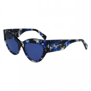 Gafas de sol mariposa cat eye de mujer LIU JO LJ787S-19 negras gris degradado 55/17/140 mm